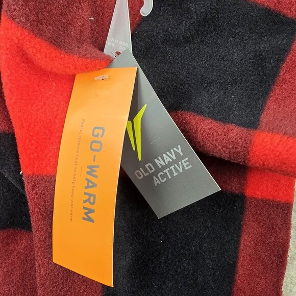 Womens Scarf Bundle Fleece & Woven Plaid Red/Black/Green Multi Pre-Owned - Picture 5 of 7